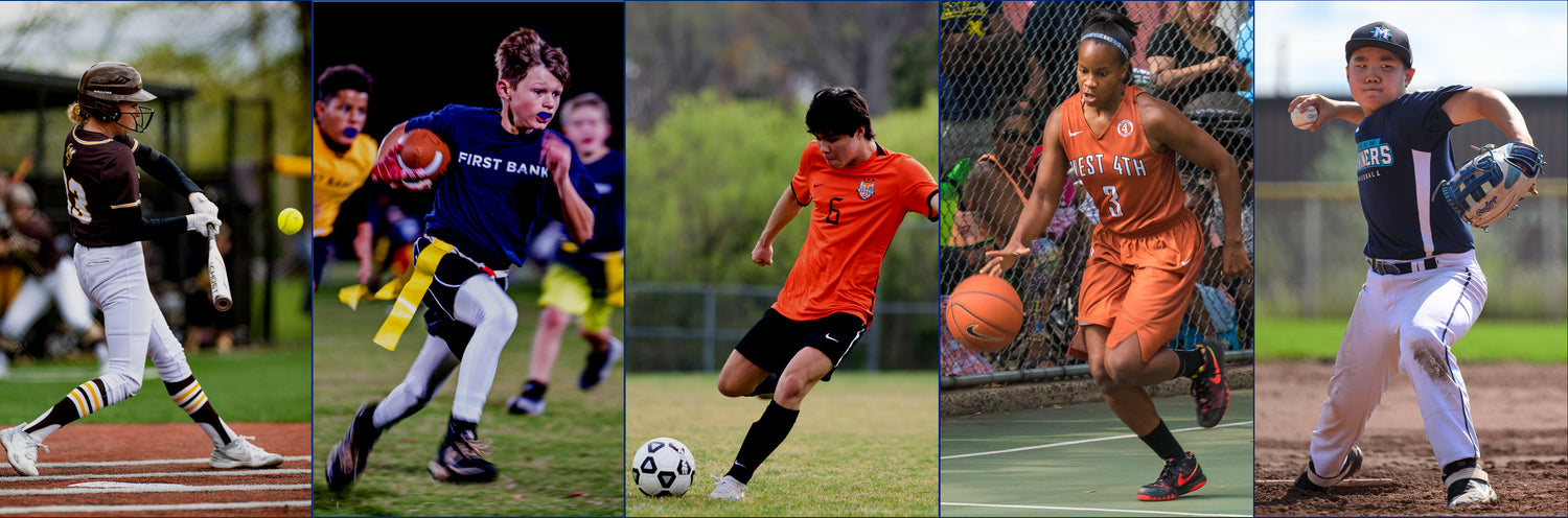 InstaScore portable scoreboard uses for all team sports fastpitch slow pitch softball flag football soccer futsal basketball netball baseball wiffle ball