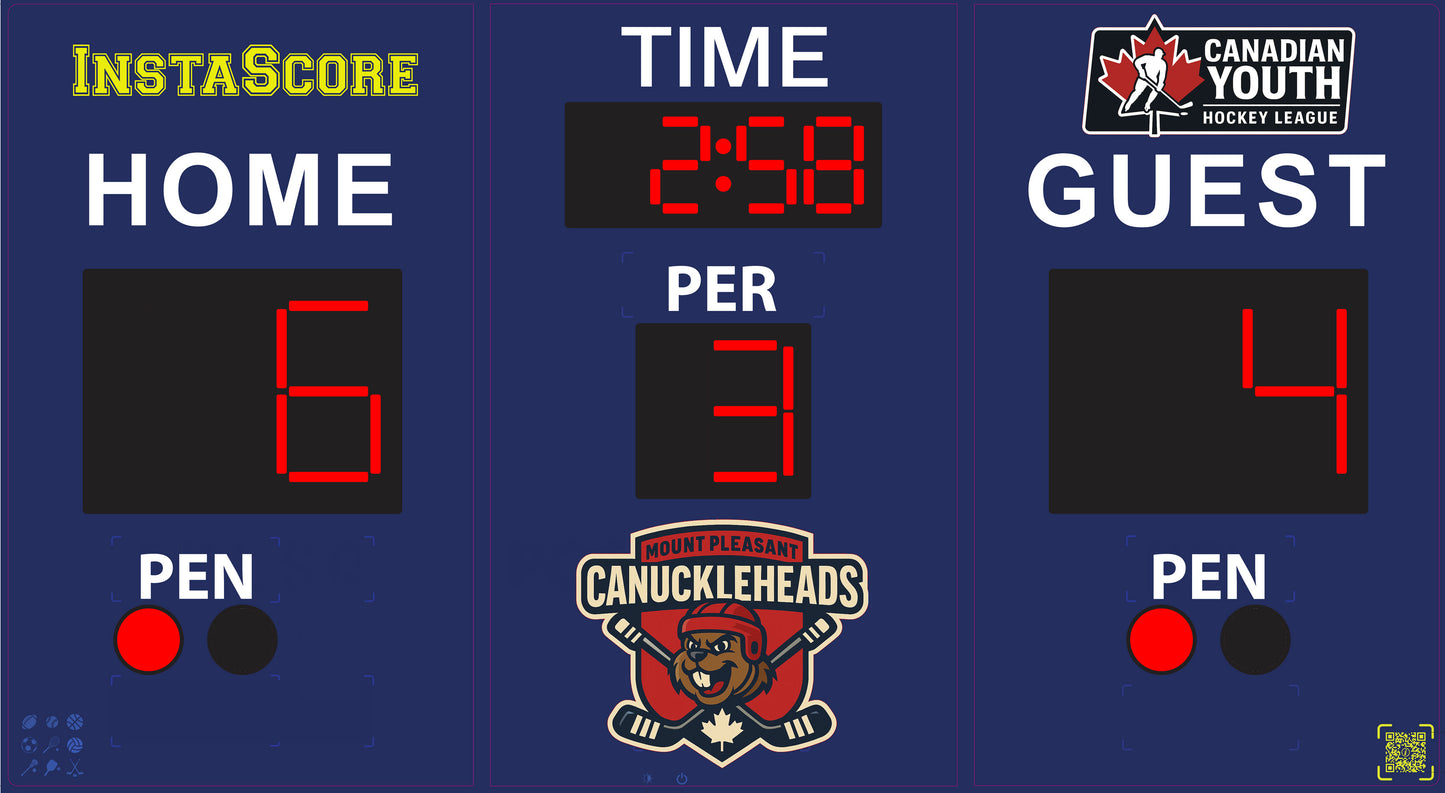 InstaScore Ice Hockey Scoreboard