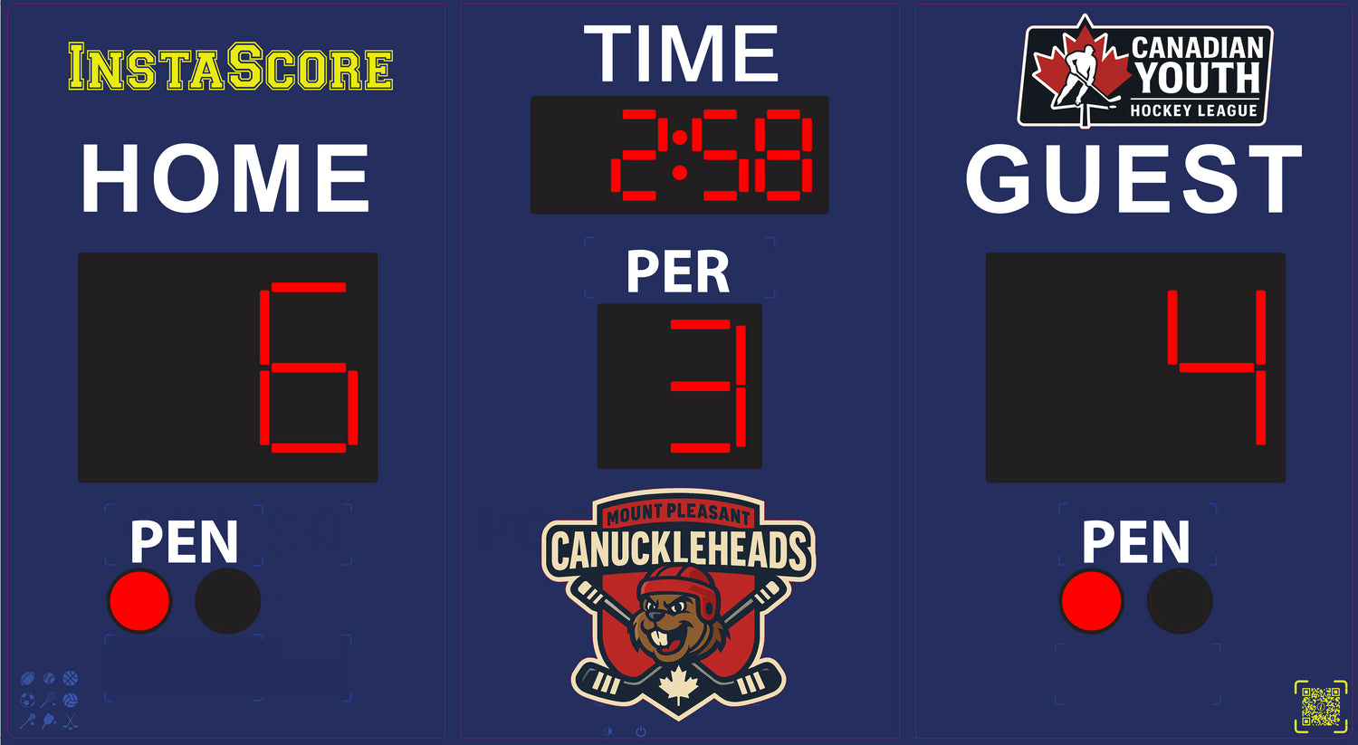 InstaScore Ice Hockey Scoreboard