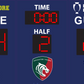 InstaScore Portable Digital Weatherproof Rugby Union League Sevens Scoreboard