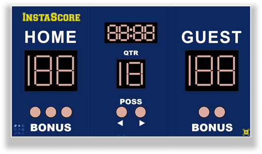 Pre-Order: InstaScore Professional-Grade, App-Enabled, Portable & Weatherproof Scoreboard